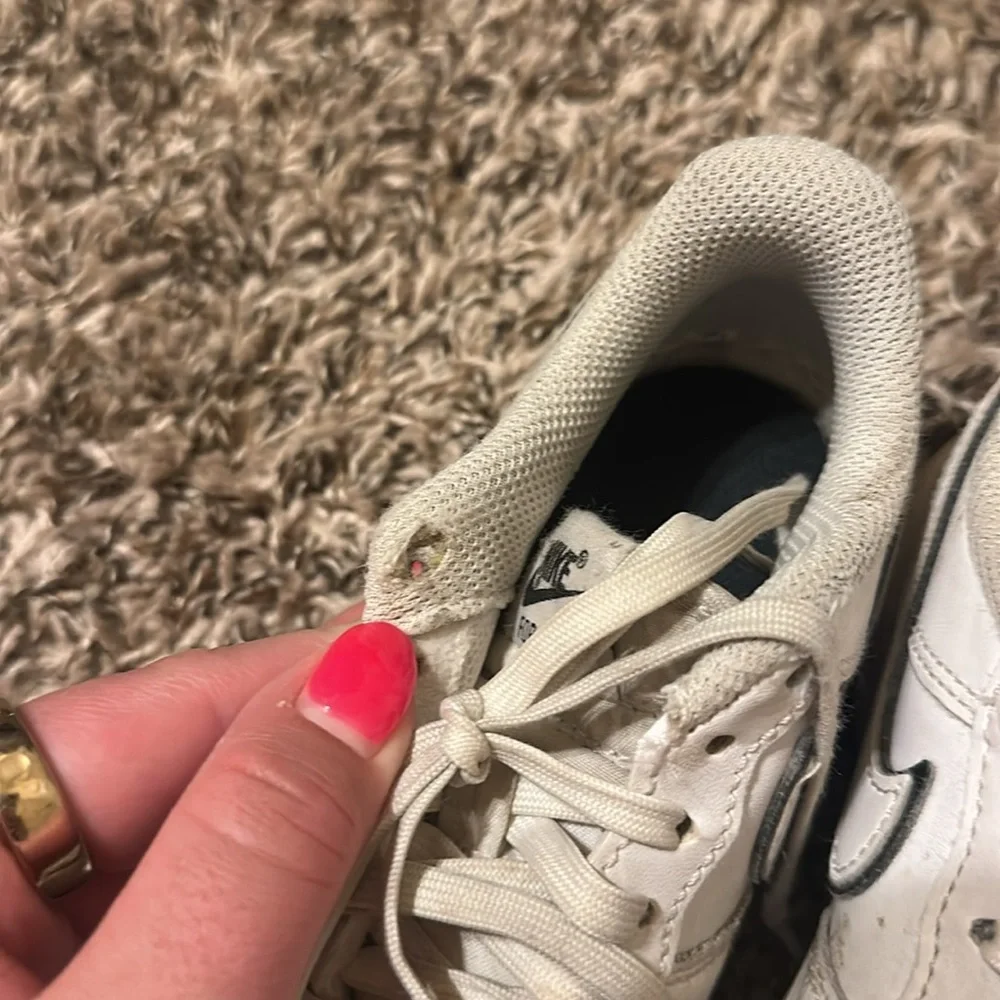 Nike Force 1 White Sneakers Kids 12C